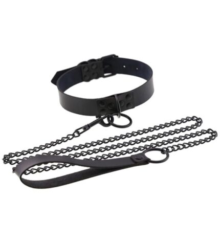 Collar con cadena Black 2