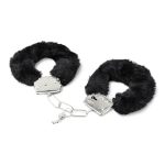 Esposas recubiertas de peluche negro