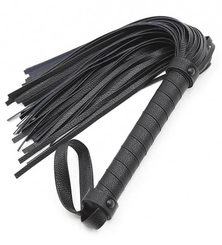 Latigo Negro con flecos Latigo Negro con flecos