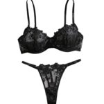 Conjunto «Pampita» Negro