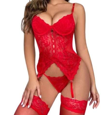 Conjunto Xiomara Rojo