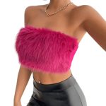 Top Peluche Rosa
