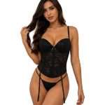 Corset Negro «Alondra»