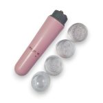 Vibrador con cabezas intercambiables