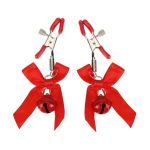 Pinzas para Pezones con Cascabel Rojo
