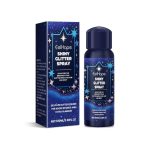 Glitter en spray para cuerpo y cabello