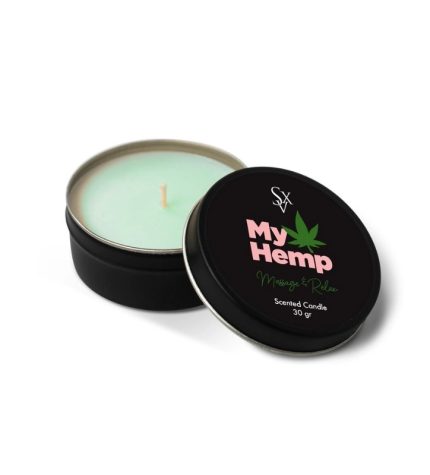 Vela para masajes My Hemp