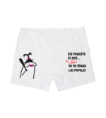 b. este paquete es mio