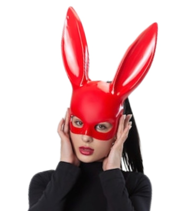 Mascara roja Sexy Bunny Mascara roja Sexy Bunny