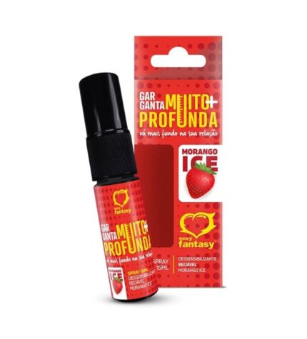 Garganta Mucho Más profunda Frutilla