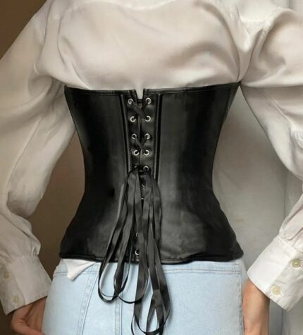 Corset Cuerina con Cierre 2