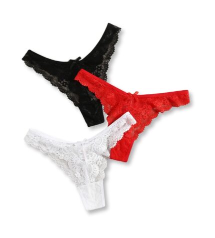 Pack 3 colaless de encaje