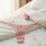 Tanga en forma de Rosa