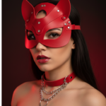 Kit Bad Kitty Rojo (Mascara + Collar)