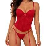 Corset Rojo «Alondra»
