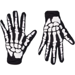 Guante Calavera negro